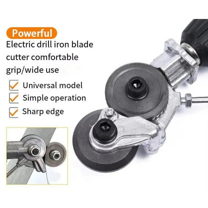 Ultimate Metal Cutting Drill Attachment for Flawless Edges