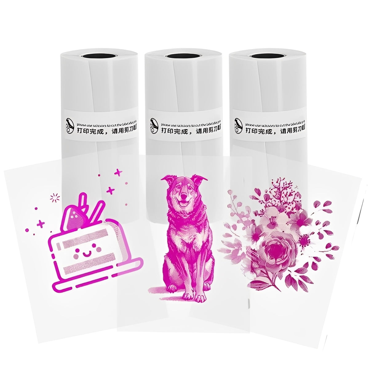 Portable Bluetooth Label and Sticker Printer for Instant Memories