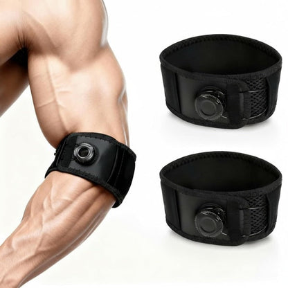 Customizable Elbow Support Strap with Easy Compression Control