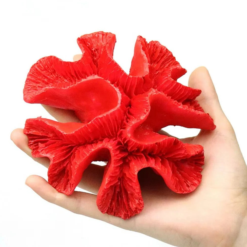 Vibrant Reef Decor for Aquariums - Eco-Friendly Resin Design