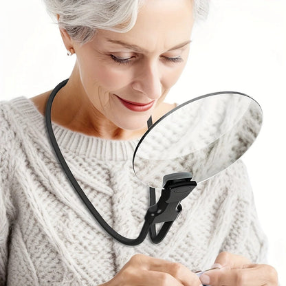 Hands-Free Magnifying Lens with 5X Zoom and Adjustable Neck Strap