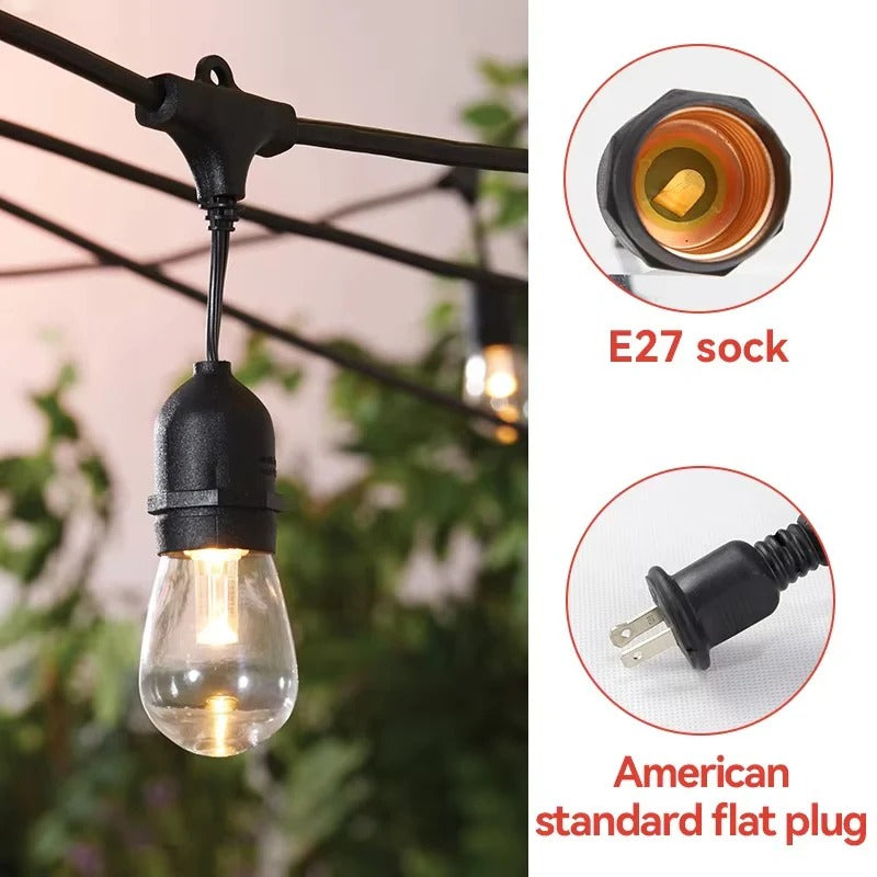 Elegant Waterproof LED Outdoor Fairy Lights for Gardens