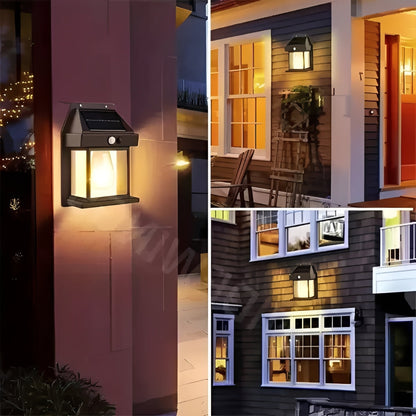 Eco-Friendly Solar-Powered LED Security Light with Motion Detection