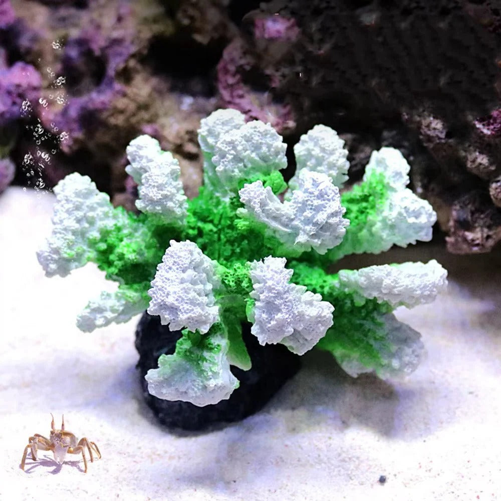 Vibrant Reef Decor for Aquariums - Eco-Friendly Resin Design