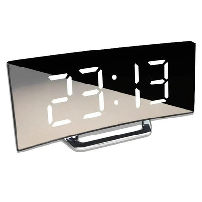Sleek LED Alarm Clock with Adjustable Brightness Control