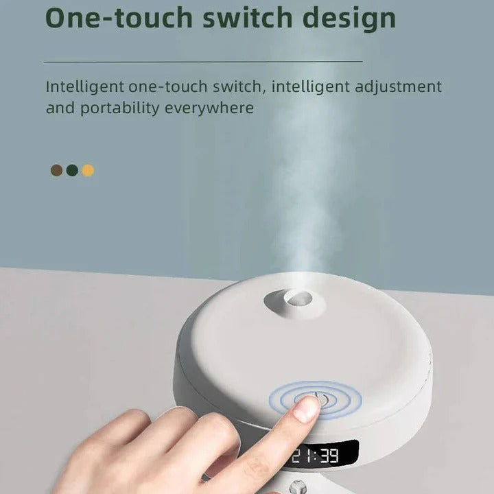 Compact Rechargeable Mist Diffuser with Adjustable Settings