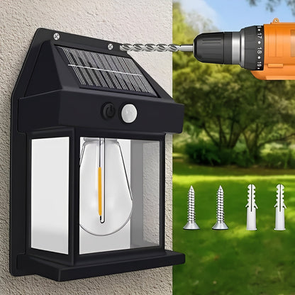 Eco-Friendly Solar-Powered LED Security Light with Motion Detection