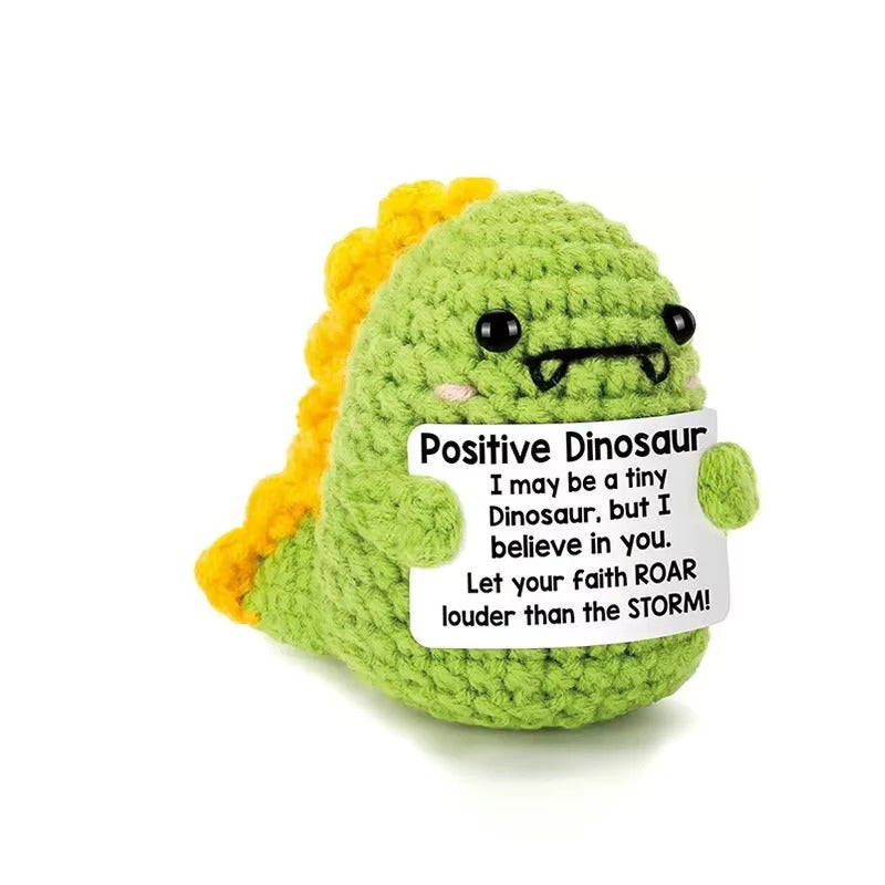 Adorable Hedgehog Plush Toy with Inspirational Card for Gifting