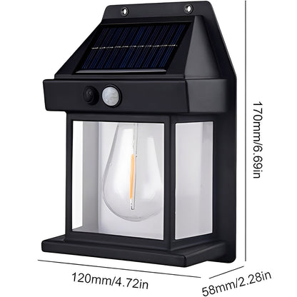 Eco-Friendly Solar-Powered LED Security Light with Motion Detection
