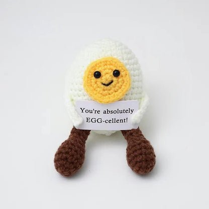 Adorable Hedgehog Plush Toy with Inspirational Card for Gifting