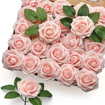 Lifelike Red Rose Stems for Elegant Home and Event Decor