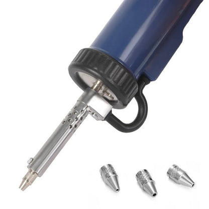 One-Handed Electric Solder Remover with 3 Adjustable Nozzles