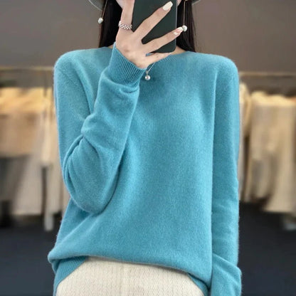 Essential Lightweight Crewneck Sweater for Women