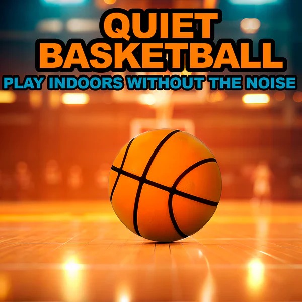 Silent Training Basketball for Indoor Skill Development