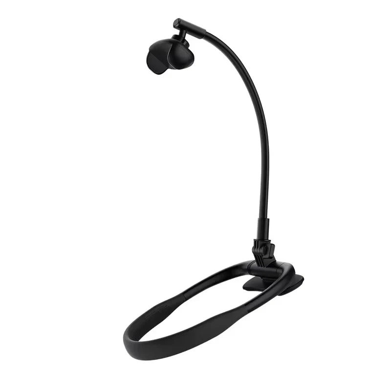 Adjustable Phone Mount with 360° Rotation for Easy Viewing