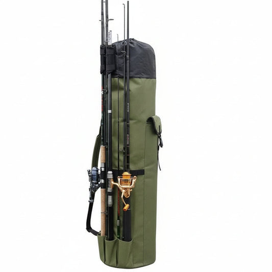 All-in-One Fishing Gear Carrier with Tackle Storage