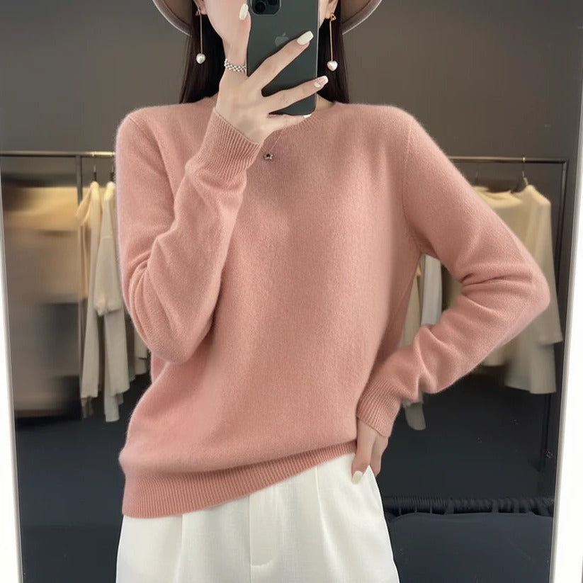 Essential Lightweight Crewneck Sweater for Women