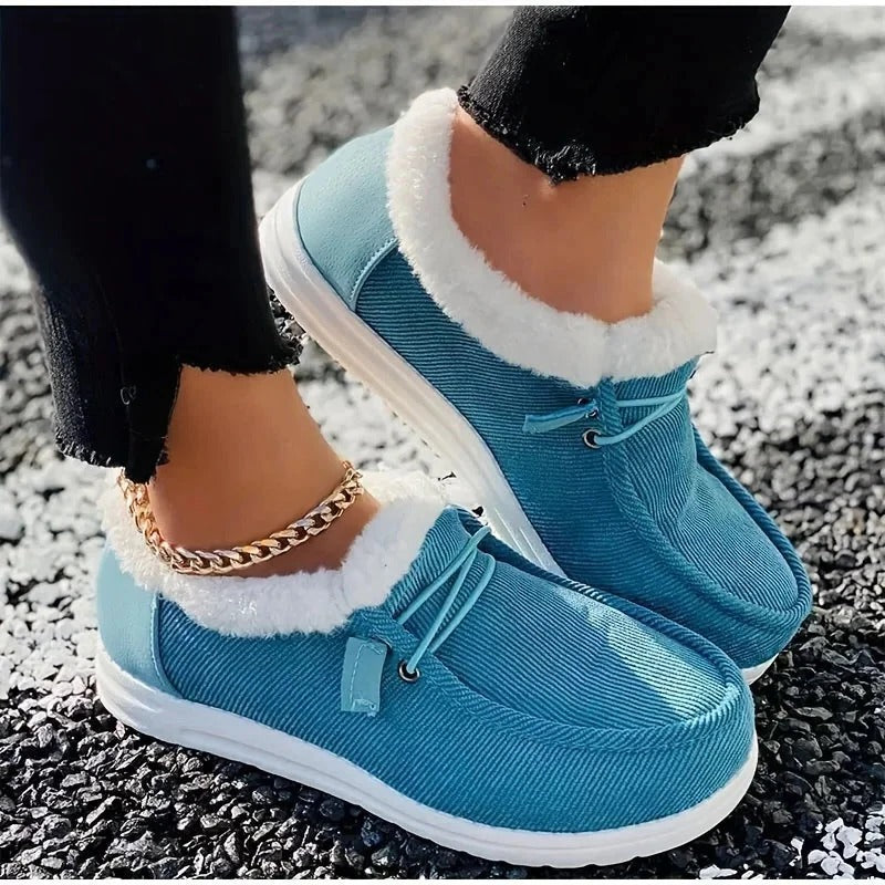 Cozy Winter Slip-On Boots for Women with Stylish Comfort