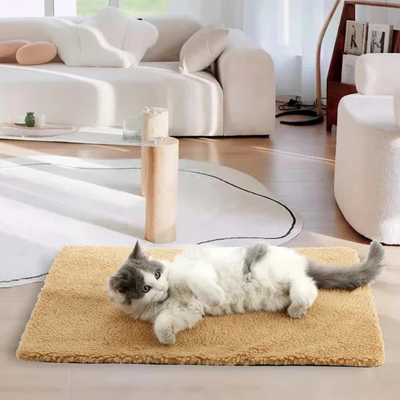 Cozy Self-Warming Mat for Pets - No Electricity Needed