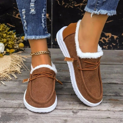 Cozy Winter Slip-On Boots for Women with Stylish Comfort