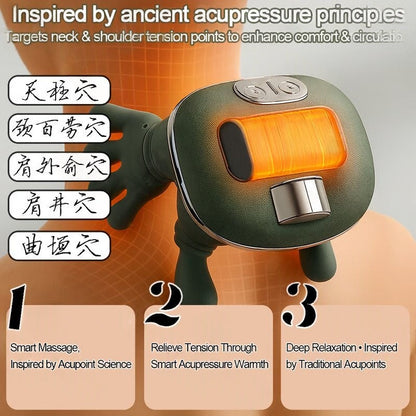 Portable Electric Neck and Shoulder Relaxation Wrap