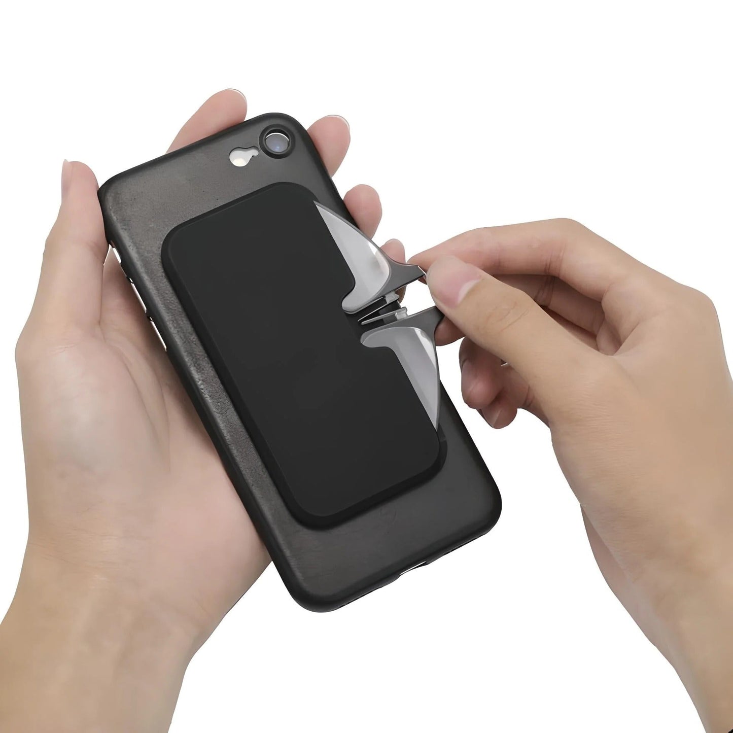 Portable Clip-On Reading Glasses with Stylish Retractable Case