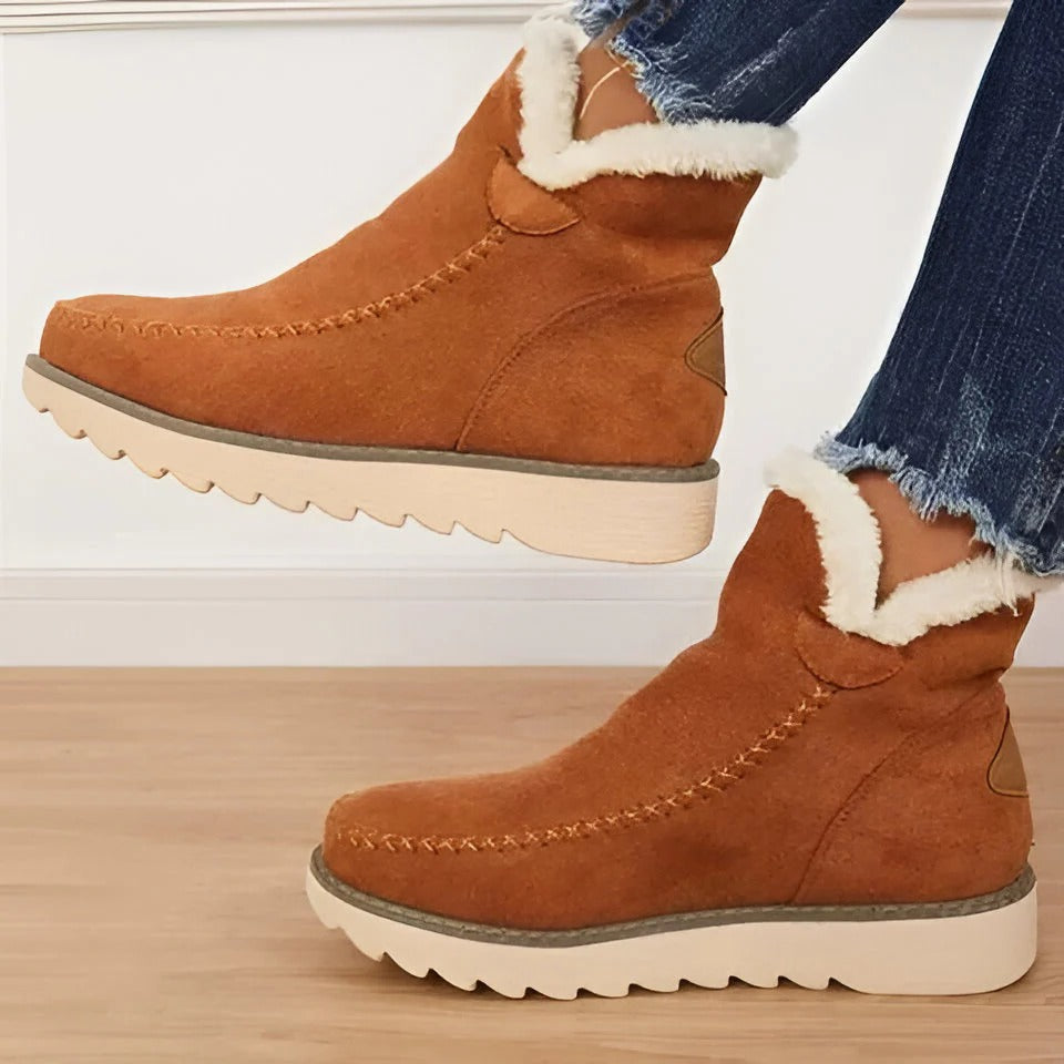 Warm and Comfortable Non-Slip Winter Boots with Fur Lining