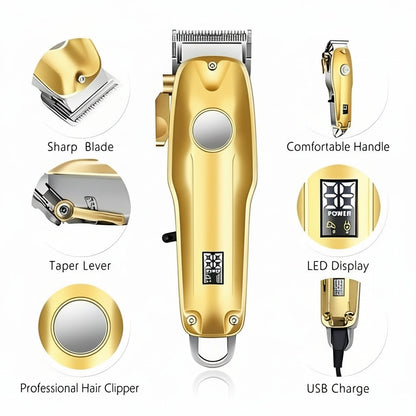 Cordless Grooming Kit with Precision Clipper and Trimmer