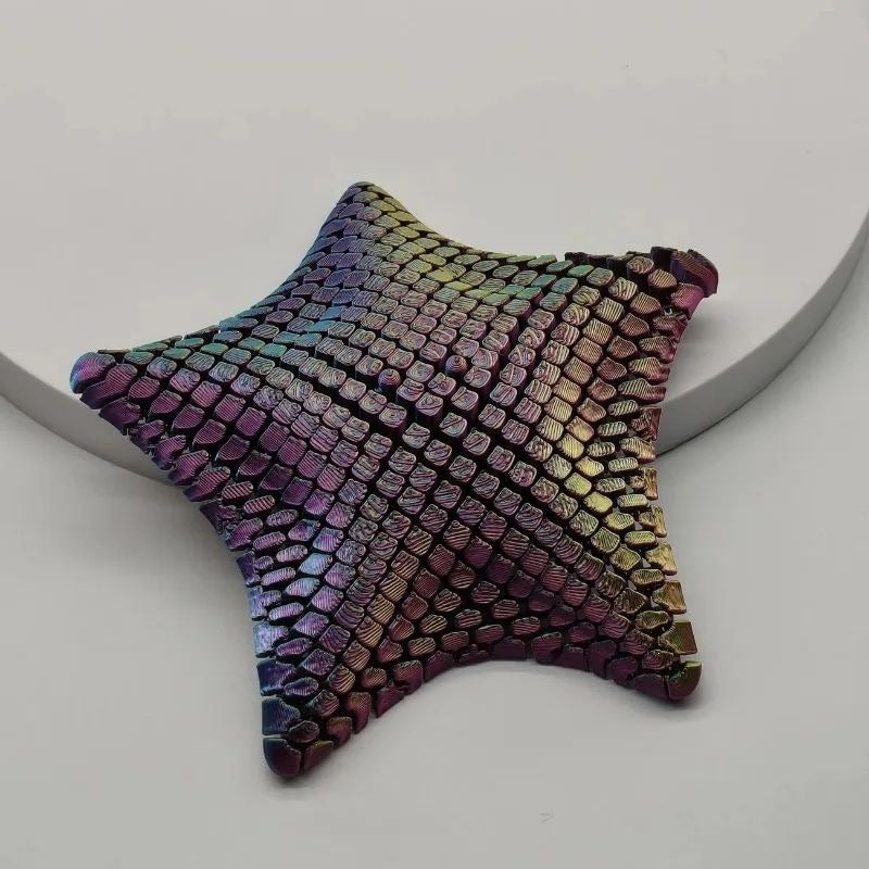 Flexible Star Shaped Fidget Toy for Stress Relief and Fun