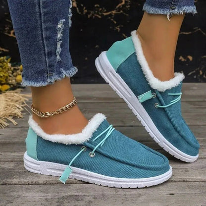 Cozy Winter Slip-On Boots for Women with Stylish Comfort
