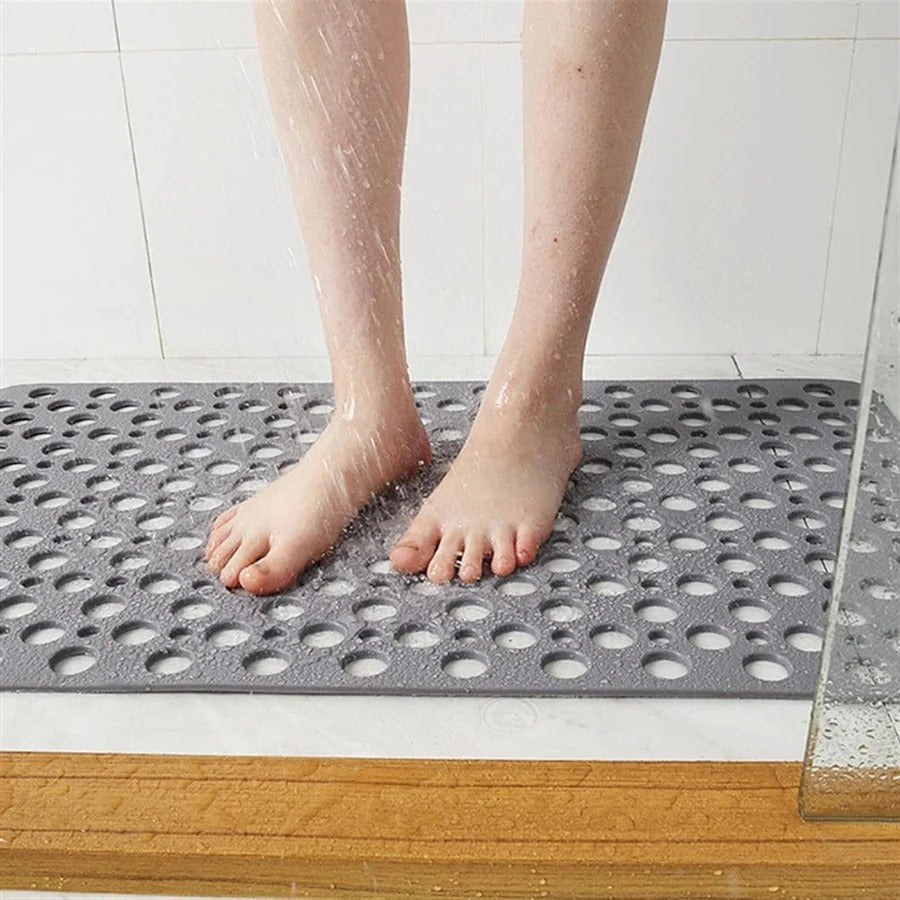 Secure Grip Shower Mat for Safe Bathroom Floors