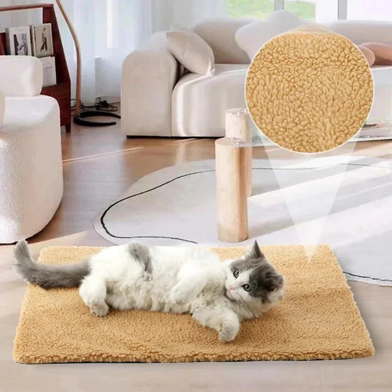 Cozy Self-Warming Mat for Pets - No Electricity Needed