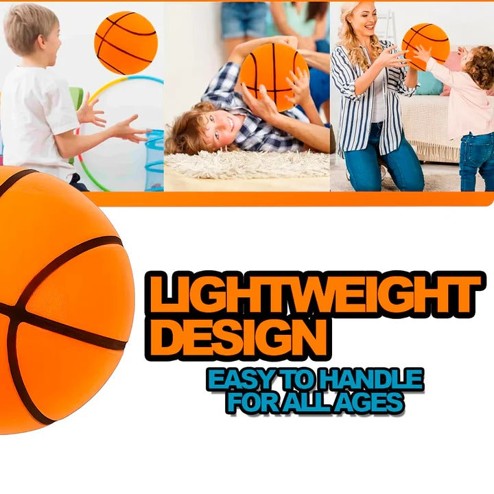 Silent Training Basketball for Indoor Skill Development