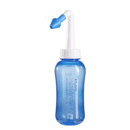 Precision Nasal Rinse Bottle with Adjustable Flow Control