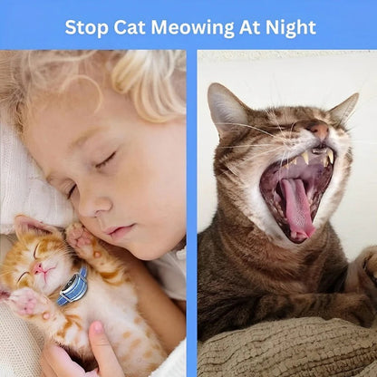 Rechargeable Feline Behavior Modulator with Sound and Vibration