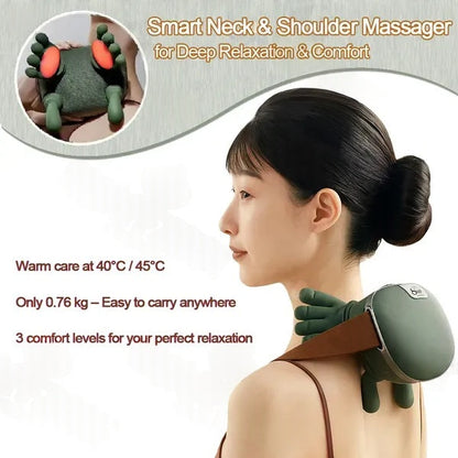 Portable Electric Neck and Shoulder Relaxation Wrap