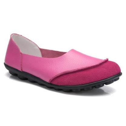 Women's Comfortable Wide Fit Suede Slip-On Loafers