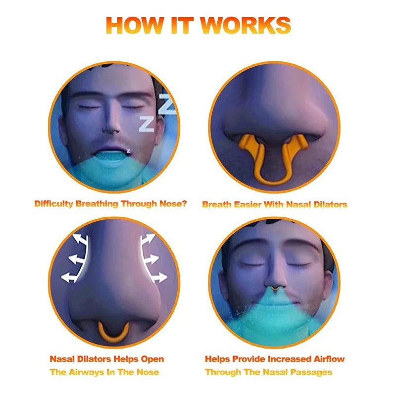 ComfortFit Nasal Dilator for Effortless Nighttime Breathing