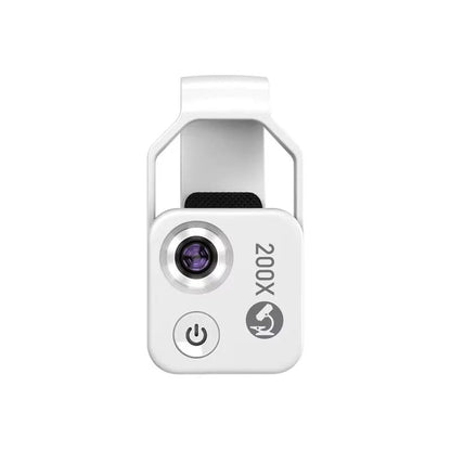 Attachable Microscope Lens for Smartphones with 200x Zoom