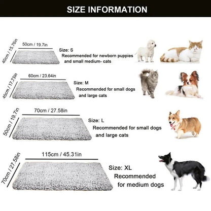 Cozy Self-Warming Mat for Pets - No Electricity Needed