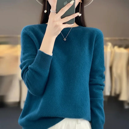 Essential Lightweight Crewneck Sweater for Women