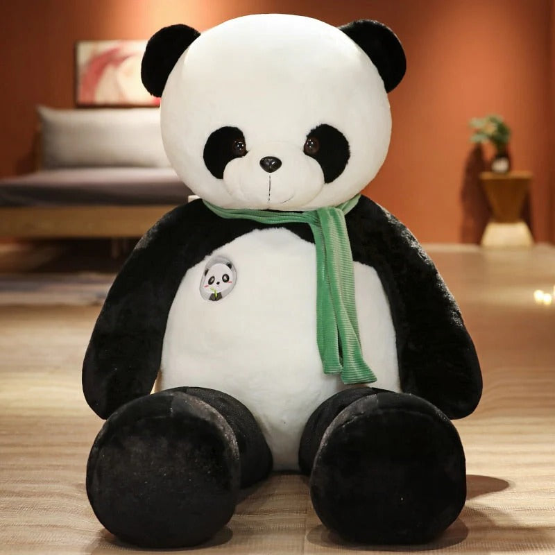 Extra-Large Cozy Panda Plush Companion
