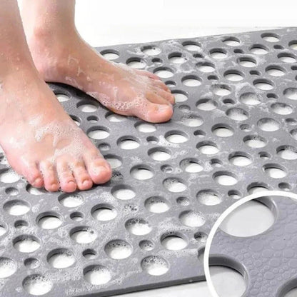 Secure Grip Shower Mat for Safe Bathroom Floors