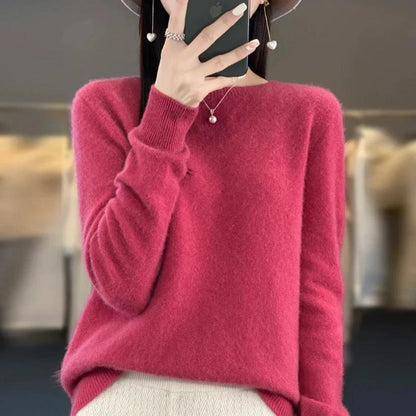Essential Lightweight Crewneck Sweater for Women