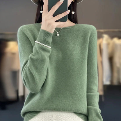 Essential Lightweight Crewneck Sweater for Women