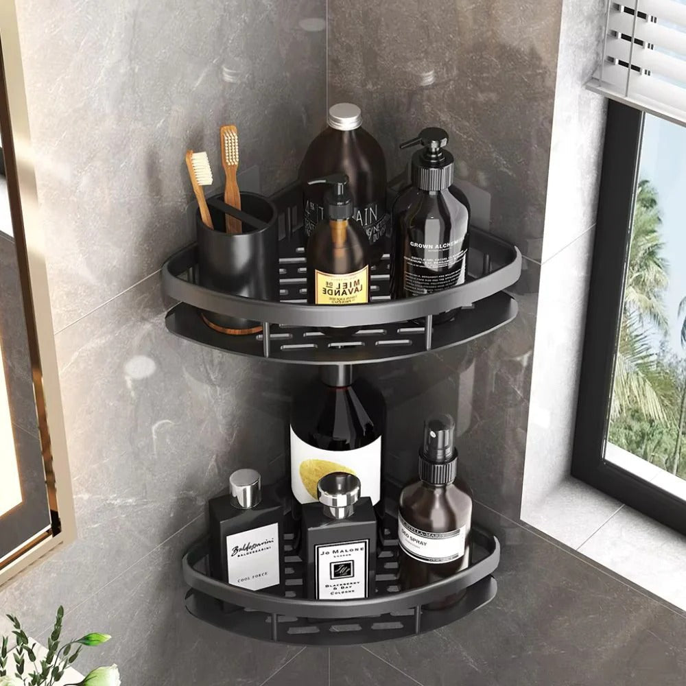 Corner Shower Organizer for Smart Bathroom Storage