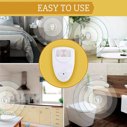Smart Ultrasonic Pest Control Device for Home Protection