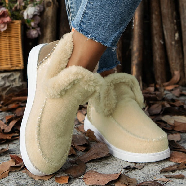 Plush Winter Walkers for Women - Lightweight & Insulated