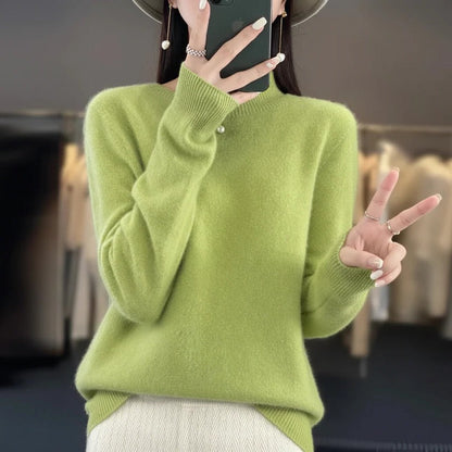 Essential Lightweight Crewneck Sweater for Women