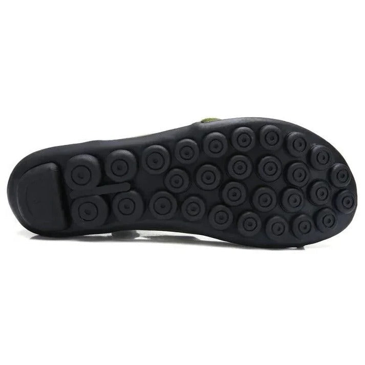 Women's Comfortable Wide Fit Suede Slip-On Loafers